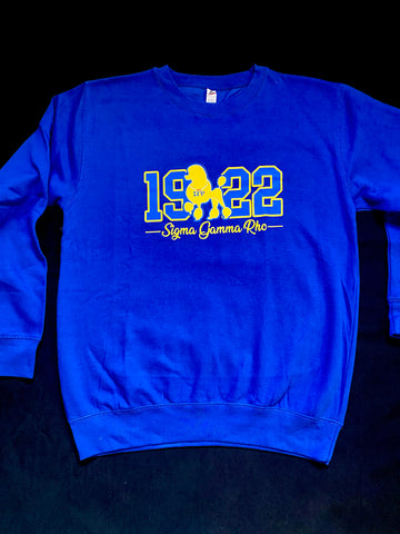 Blue 1922 Crewneck
